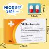 JULEASEL Funny Prank Pill Box, 50th 60th 70th Birthday Gifts for Him, Funny Birthday Gifts for Men, Novelty Joke Gifts for Father, Gag Pill Gifts for Men, Christmas Gag Gifts (OldFartamins) view 2