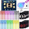 JIMMIDDA Invisible Ink Pen Spy Game for Kids, Party Favors Toys for Girls Boys, Magic Markers for Boys Girls Fun Outdoor Toys, Birthday for 6-13 Year Old Girls Boys (24PCS+Black Notebooks) view 1