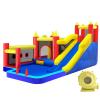 Bounce House,Inflatable Bouncer with Air Blower for Kids 3-10,Outdoor and Indoor Jumping Castle with Long Slide,Trampoline,Obstacles,Climbing Wall,Ball Pit/Water Pool view 1