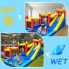 Bounce House,Inflatable Bouncer with Air Blower for Kids 3-10,Outdoor and Indoor Jumping Castle with Long Slide,Trampoline,Obstacles,Climbing Wall,Ball Pit/Water Pool view 2