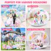 AKEYDIY Bubble Balloon House for Kids Adults 10FT Bubble House Dome Inflatable, 750W Air Blower & 500W Air Pump & 100 Balloons Included, Inflatable Bubble House for Birthday Party Wedding view 3