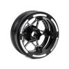 1.9 Inch Carbon Fiber Delrin Wheels Rim for 1/10 RC Rig Crawler LCG Comp Builds SCX10 Capra TRX4 TGH Dlux Gspeed V4 UGRC Chassis (4PCS A Red) view 3