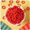 100 Pieces Christmas Elastic Baby Red Hair Ties Mini Hair Bands Kid Colored Ponytail Holders for Baby Girl Toddler NewYear view 3