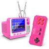 Retro Handheld Game Console - GV300S 42 JALECO+168 Classic Games Mini TV Style with 3.0 Inch IPS Screen, Save Search, Support 2-Player & Dual Console Type-C Link view 1