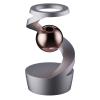 Anti-Gravity Desktop Gyro, Gravity Defying Kinetic Desk Toy, Desktop Suspended Gyroscope, Executive Desk Toy Levitating Spinning Metal, Rotating Spinner with Floating Ball for Desktop Decor(Gray) view 1