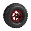 1.9 Inch Carbon Fiber Delrin Wheels Rim for 1/10 RC Rig Crawler LCG Comp Builds SCX10 Capra TRX4 TGH Dlux Gspeed V4 UGRC Chassis (4PCS C Red) view 4