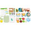 HAIMST 15 PCS Montessori Kitchen Tools Kids Kitchen Knife Set, 35 PCS Play Kitchen Accessories view 1