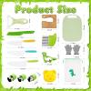 HAIMST 15 PCS Montessori Kitchen Tools Kids Kitchen Knife Set, 35 PCS Play Kitchen Accessories view 4