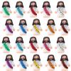 AKFAHOIF 20PCS Little Jesus Figures, Mini Jesus Figurines in Bulk, Multicolor Tiny Jesus Figures, Miniature Figurines to Hide and Seek Religious Gifts for Easter Egg Stuffers view 1