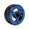 1.9 Inch Carbon Fiber Delrin Wheels Rim for 1/10 RC Rig Crawler LCG Comp Builds SCX10 Capra TRX4 TGH Dlux Gspeed V4 UGRC Chassis (4PCS D Blue) view 2