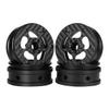 2.2 Inch Carbon Fiber RC Wheel Rims for 1/8 1/10 Rock Crawler LCG Cheater Rigs GSPEED V3 TGH Capra SCX10 Pro Element Enduro TRX4 (4PCS C) view 1
