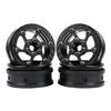 2.2 Inch Carbon Fiber RC Wheel Rims for 1/8 1/10 Rock Crawler LCG Cheater Rigs GSPEED V3 TGH Capra SCX10 Pro Element Enduro TRX4 (4PCS B) view 1
