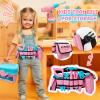 Kids Tool Set 55Pcs Tool Box Toddler Tool Kit for Girls Play Tools Toy with Tool Belt Electronic Toy Drill Safety Vest Pretend Play Construction Toy for Girls Boys Ages 3 4 5 6 7 Years Old view 4