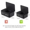 3 Pack Flushable Baby Wipe Holder Aesthetic 7.28" L * 4.80" W * 2.75" Butt Wipes Dispenser Container for Guest Bathroom Decor view 2