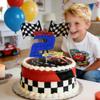Sleyberoy Checkered Flag Racing Car Cake Topper, Karting Cake DecorSports Racing Theme Birthday/anniversary Decor (2th) view 4
