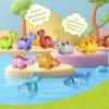 20 PCS Dinosaur Number Learning Toys for Toddlers Kids 3-5, 10 Different Dinosaur Figures, Double Sided Number Matching Game, Preschool Activities Montessori Fine Motor Toys for Toddlers Kids view 3