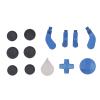 13 in 1 for Elite Series 2 Controller Accessories Replacement Pack, 6 Thumbsticks, 4 Paddles, 2 Directional Keys, 1 Adjuster for Elite Controller Series 2 Accessory Parts (Blue) view 1