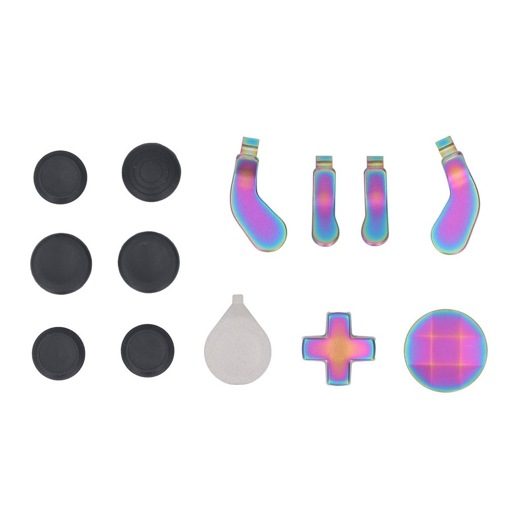 13 in 1 for Elite Series 2 Controller Accessories Replacement Pack, 6 Thumbsticks, 4 Paddles, 2 Directional Keys, 1 Adjuster for Elite Controller Series 2 Accessory Parts