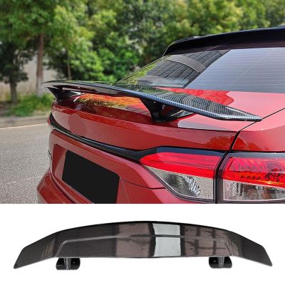GEBBEM Car Rear Spoilers for Lexus RC (Facelift 2018) 2018 2019 2020 2021 2022 2023 2024, Rear Trunk Spoiler Lip Roof Tail Wing, Car Styling Accessories,Carbon Fiber Look