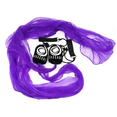 Cascade Scarf Poi (Purple)