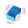 StiNGZjdM 36mm Motor Cooling Heat Sink Heatsink Top Vented 540 545 550 Buggy Crawler RC Boat Compatible with HSP Compatible with Wltoys Compatible with Himoto Compatible with Redcat For 1/10 RC Car(Bl view 4