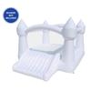 Bounceland Party Castle Daydreamer Cloud Bounce House [No Blower], 16.4 ft L x 13.1 ft W x 9.3 ft H, Basketball Hoop, Trendy Neutral Color, Fun Slide & Large Bounce Area, Castle Theme for Kids view 2