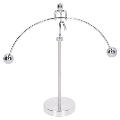 shenruifa Mini Steel Balance Ball, Balance Physics Toys, Weightlifter Balancing Desk Toy Weightlifter Dynamic Motion Toys Physics Dynamic Motion Balancing Desk Toy