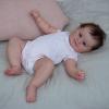 Aurgiarme 50cmch Hand Drawn Newborn Hand Washable Reborns Girl with Moving Arm & Legs Baby Size Girl view 4