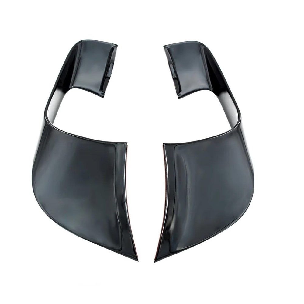 Motorcycle Fixed Wing Cover, Compatible With YZF-R7 YZFR7 2021 2022 2023 Aerodynamic Frame, YZF R7 New Wing Guide Spoiler Aileron(Bright Black)
