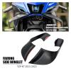 Motorcycle Fixed Wing Cover, Compatible With YZF-R7 YZFR7 2021 2022 2023 Aerodynamic Frame, YZF R7 New Wing Guide Spoiler Aileron(Bright Black) view 3