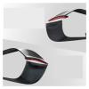 Motorcycle Fixed Wing Cover, Compatible With YZF-R7 YZFR7 2021 2022 2023 Aerodynamic Frame, YZF R7 New Wing Guide Spoiler Aileron(Bright Black) view 4