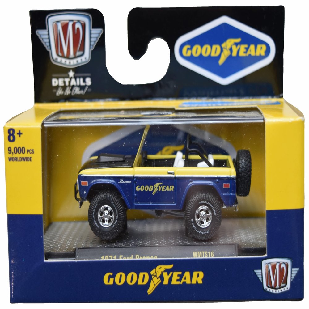 M2 Machines 1971 Ford Bronco, 9000 pcs Worldwide