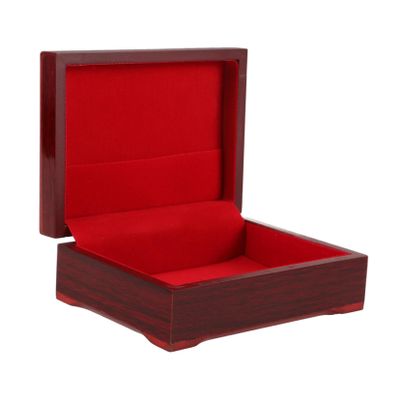 Abaodam Vintage Wooden Poker Storage Box for Desktop Compact and Sturdy Poker Holder for Organizing and Items Versatile Wooden Case for Use