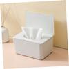 SHOWERORO Wipe Dispenser for Wipes Portable Refillable Holder with Weighted Design for One-Handed Use for Diaper Bag Travel Versatile Container for Nursery Kitchen and More view 4