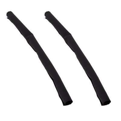 2Pcs Baby Stroller Armrest Protective Cover, Replacement Foam Handle Cover Pushchair Handle Covers Waterproof, Pushchair Handlebar Sleeve Toddler Pram Bumper Handle Warmer Gloves Cover Magnet Closure
