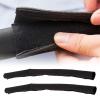 2Pcs Baby Stroller Armrest Protective Cover, Replacement Foam Handle Cover Pushchair Handle Covers Waterproof, Pushchair Handlebar Sleeve Toddler Pram Bumper Handle Warmer Gloves Cover Magnet Closure view 4