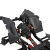 1/10 RC Crawler Chassis Kit with Planetary Gear 2 Speed Transmission Rock Slider Fender Flares for 313mm Wheelbase Wrangler Body (Fender Set) view 4