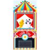 VitalCozy Doorway Puppet Theater with 2 Adjustable Rods Fits in Most Doorways 67 x 31 Inch Foldable Hanging Puppet Show Theater for Christmas Holiday Home (Circus Style) view 1