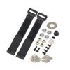 1/10 RC Crawler Chassis Kit with Planetary Gear 2 Speed Transmission Rock Slider Fender Flares for 313mm Wheelbase Wrangler Body (Chassis Set) view 3