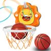 Toddler Kids Basketball Hoop Indoor Toys,Scoreboard Portable Design Adjustable Height,Christmas Birthday Baby Toddler Kids Boys Small Mini Basketball Hoop Gifts Toys (Orange, Large) view 1