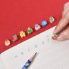 400PCS Mini Fun Erasers for Kids Bulk,Cute Assorted Novelty Pencil Erasers Desk Pets for Kids Party Favors School Student Prizes Gift (400Christmas) view 3