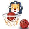 Toddler Kids Basketball Hoop Indoor Toys,Scoreboard Portable Design Adjustable Height,Christmas Birthday Baby Toddler Kids Boys Small Mini Basketball Hoop Gifts Toys (Blue, Small) view 1