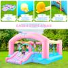 Easyair Large Bounce House for Big Kids, 14.8 x 14.5 FT Inflatable Bouncer Jumper Slide with 650W Blower, Basketball Hoop, Throw Ball Game, Ball Pits view 4