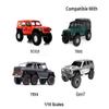 RC Trailer 1/10 Scale Metal Truck Trailer Kit for Crawler Axial SCX10 D90 Wrangler TRX4 TRX6 Redcat GEN8 view 3