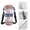 AQYAPTOIY American Flag Kids Water Bottle Sling for Boys Girls Cute Elf Water Bottle Holder with Strap,Firework Water Bottle Carrier with Strap for Children Traveling Water Bottle Sling Carrier view 4