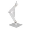 ANGGREK Doll Model Support Stand, Action Figure Display Base Adjustable for 6 Inch (ABS 2) view 1