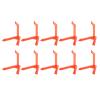 ANGGREK Action Figure Display Stand, Figure Model Stand Easy Assembly 10 Pcs for 6 Inch Action Figures (ABS 2) view 3