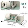 RWSEFK Educational Hospital Medical Machine Toy Set, MRI Scanner Model Building Blocks Set, Collectible Scene for Moc Bricks Lovers, Bedroom and Living Room Decorations, 523 Pcs view 3