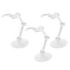 ANGGREK Action Figure Stand, Plastic Sturdy Doll Model Support Stand Easy to Assemble Stable for Toy (Plastic) view 2