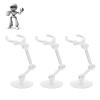 ANGGREK Action Figure Stand, Plastic Sturdy Doll Model Support Stand Easy to Assemble Stable for Toy (Plastic) view 3